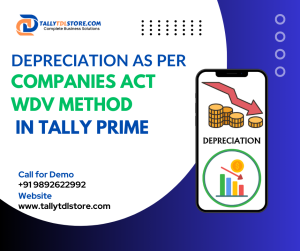 Depreciation in Tally Prime As Per Companies Act - WDV