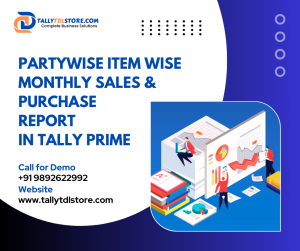 PartyWise Item Wise Monthly Sales & Purchase