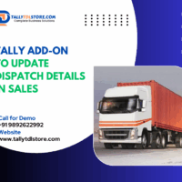 Tally TDL To Update Dispatch Details in Sales