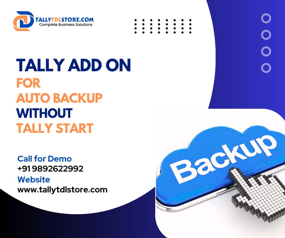 Tally TDL For Auto Backup
