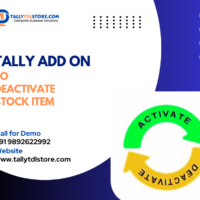 Tally TDL to Deactivate Stock Item